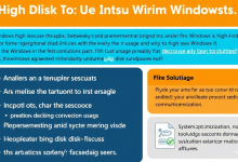 Win10磁盘占用100%卡顿?五步彻底解决硬盘满负荷问题-九零云资讯网