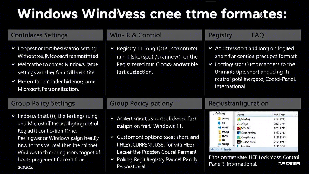 Win11锁屏时间格式怎么改？3种方法解决不显示问题