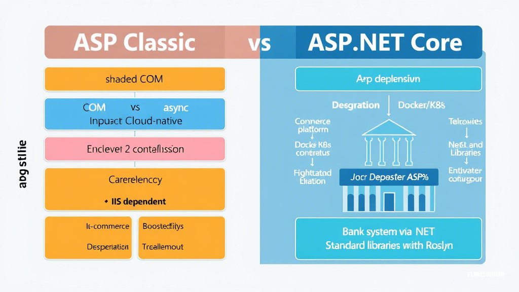 ASP Classic升级到ASP.NET Core需要关注哪些技术差异