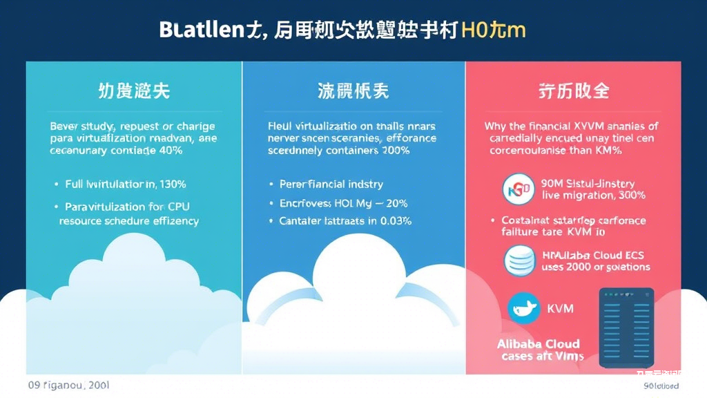 云服务器虚拟化技术怎么选？三大类型对比解析