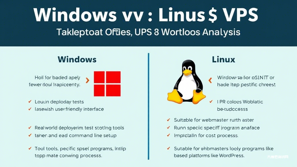 新手建站选Windows还是Linux VPS？实测对比帮你避坑