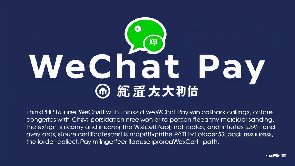 ThinkPHP微信支付接口集成遇到难题，如何快速解决？