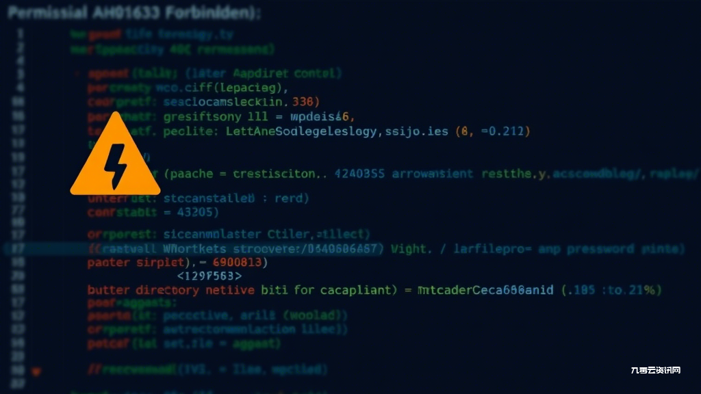 Apache网站出现403 Forbidden怎么办？三步快速修复认证错误