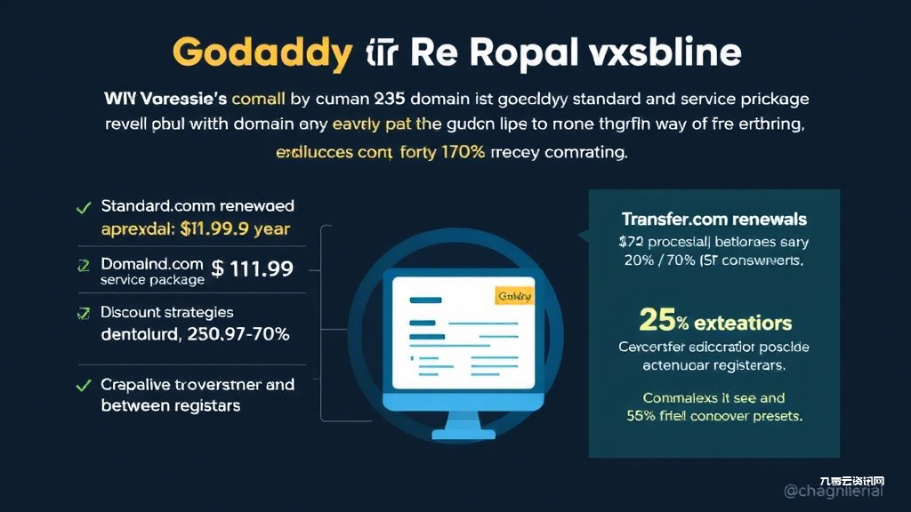 GoDaddy域名续费价格太高怎么办，隐藏优惠和实用技巧全解析