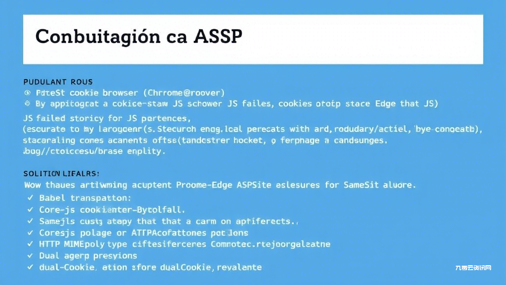 ASP网站遇到浏览器更新不兼容，如何快速修复常见错误