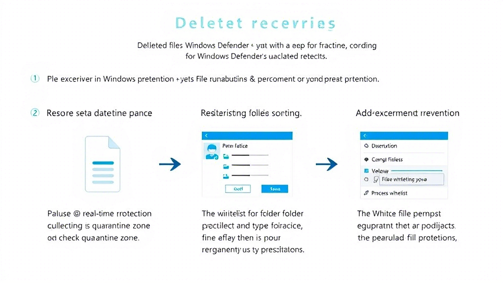 Windows Defender误删重要文件？3种恢复方法与白名单设置技巧