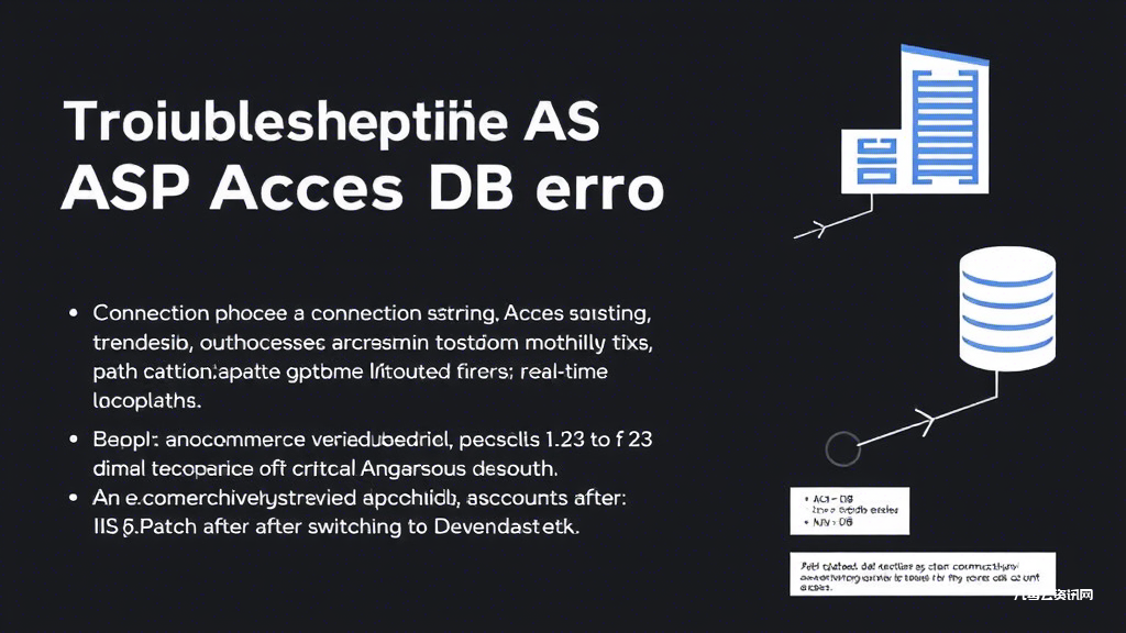 ASP连接Access数据库报错？5大常见问题解决方案全解析