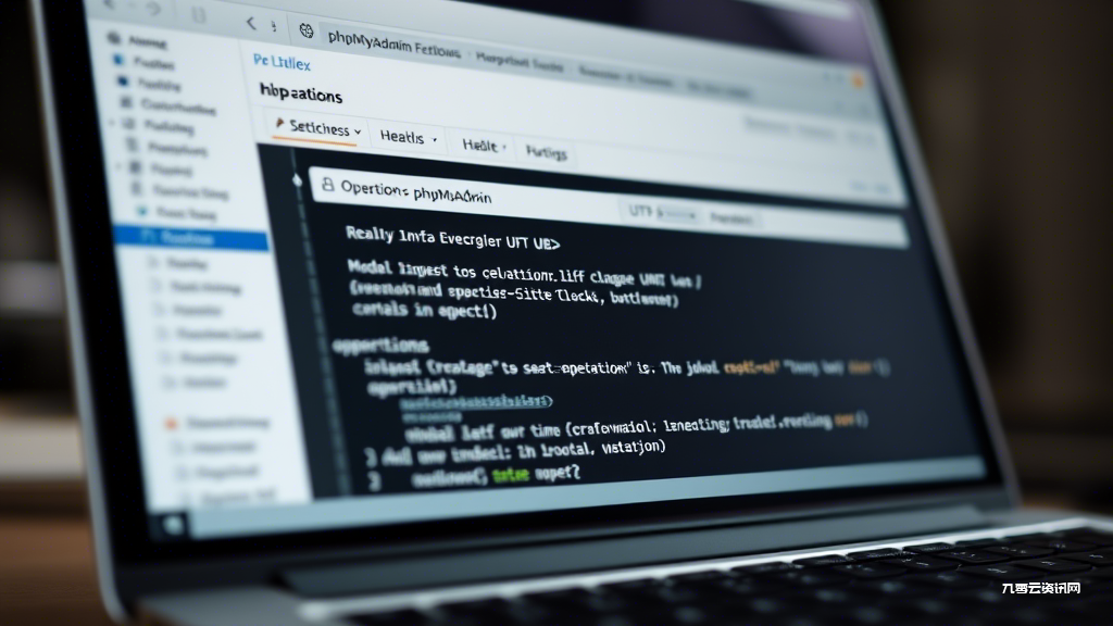 phpMyAdmin数据库管理全攻略：从基础操作到性能优化