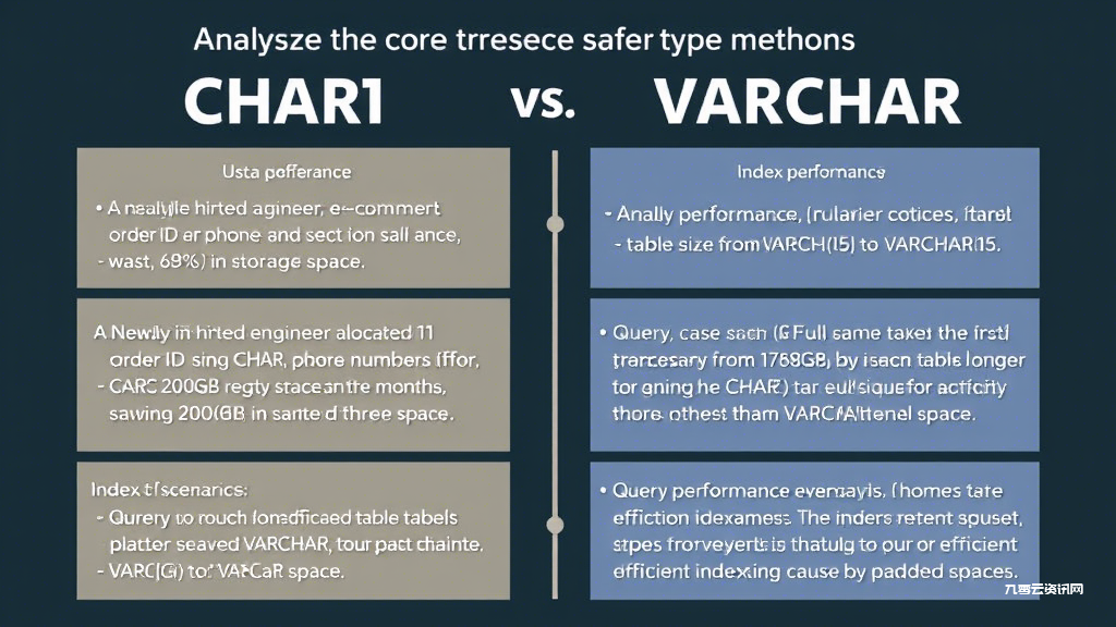 MySQL中CHAR和VARCHAR选型不当会让数据库性能下降多少