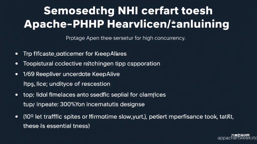 Apache与PHP性能瓶颈如何破？十个技巧让你的网站快如闪电