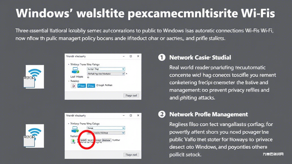 电脑总是自动连上陌生WiFi？教你彻底关闭Windows自动连接功能