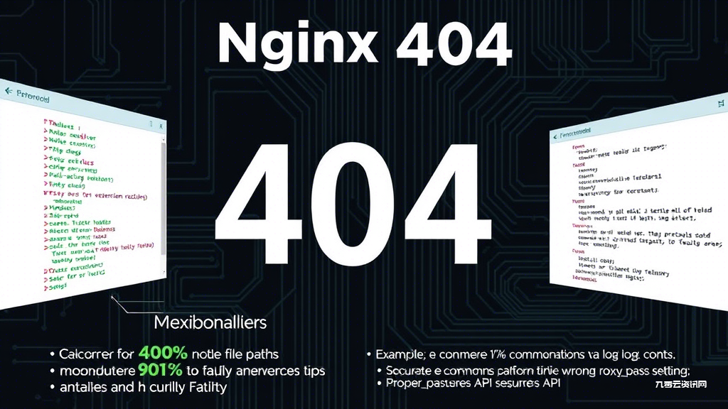 Nginx 404错误频发，如何快速排查和修复常见问题？