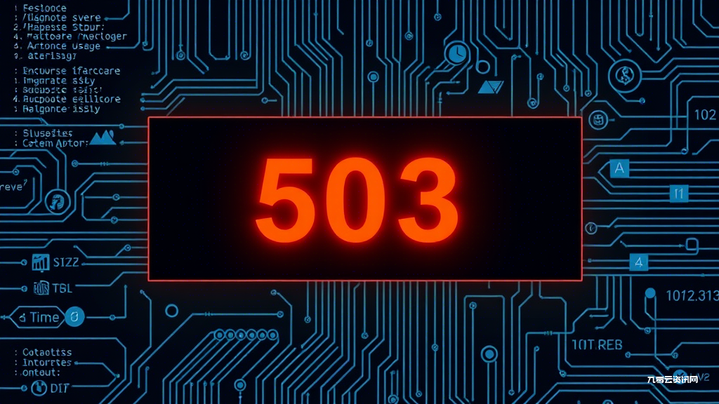 Apache网站突然报503错误如何快速恢复？