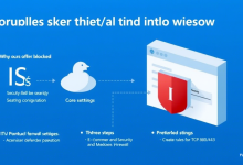 IIS配置总出问题?Windows防火墙放行技巧全解析-九零云资讯网