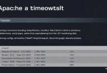 Apache服务器连接超时怎么办?2023年最新参数优化与实战案例解析-九零云资讯网