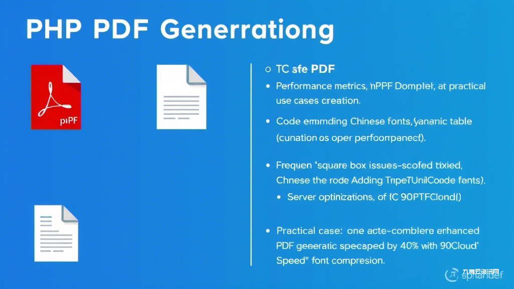 PHP生成PDF文档的三种方法，哪个更适合你的项目需求？