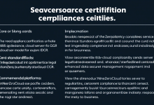 云服务器合规性认证：企业上云必须关注的核心安全门槛-九零云资讯网