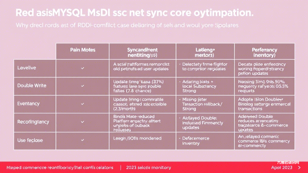Redis和MySQL数据同步必看！五大常见坑点如何破解？