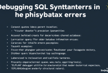 phpMyAdmin执行SQL报错怎么办,常见问题如何快速排查-九零云资讯网