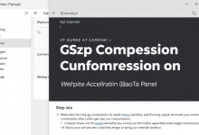 网站加载慢？小皮面板Gzip压缩配置全解析-九零云资讯网