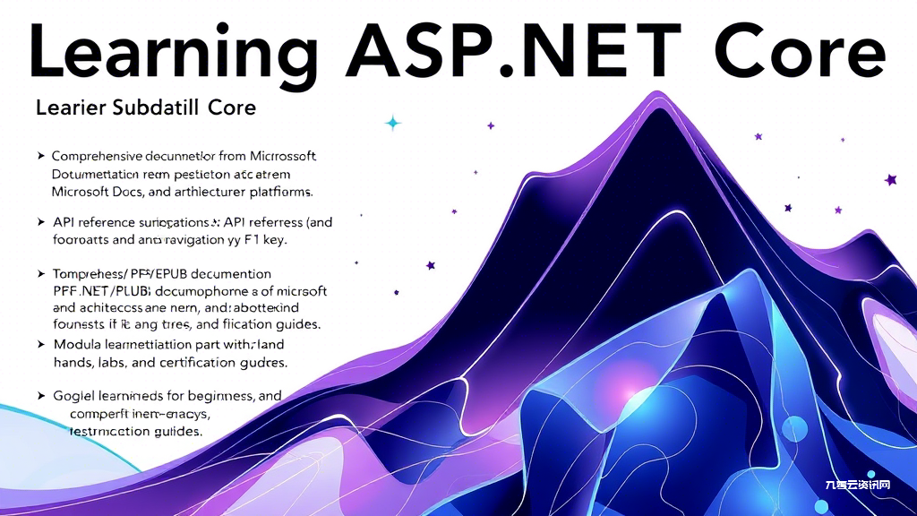 ASP.NET Core官方文档下载入口在哪？新手学习路线推荐