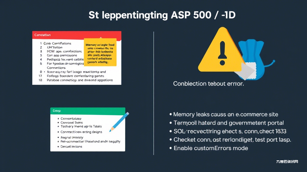 ASP网站突然报500错误怎么处理？这些排查技巧必须收藏