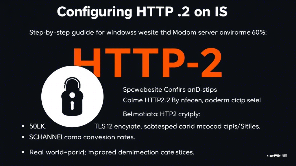 IIS服务器如何快速启用HTTP/2提升网站性能？