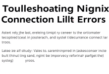 Nginx服务器频繁报错worker_connections怎么办？-九零云资讯网